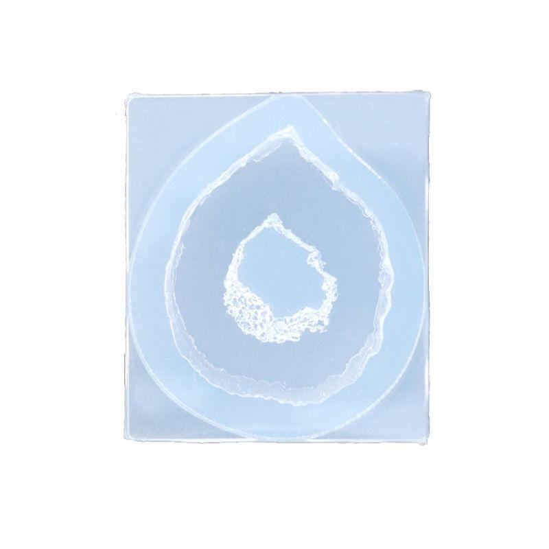 Geode Mold Silicone - クリエイティブアートクラフト樹脂クォーツロッククラスタージオード金型ジュエリー作成クラフト