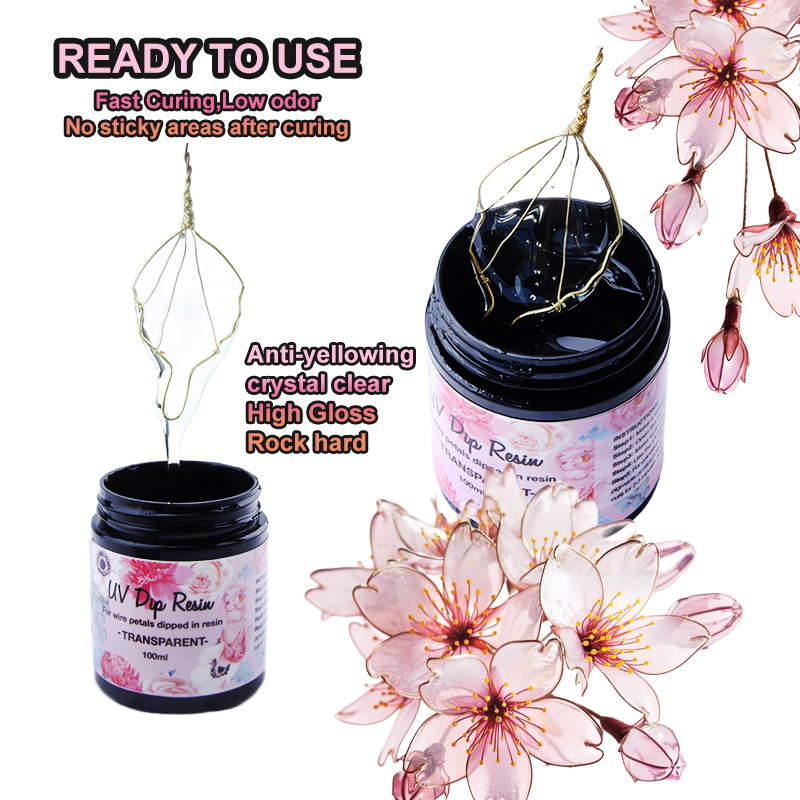 Epoxy Uv Resin Kit - ジュエリー作り用の樹脂接着剤,ガラス,脱臭剤,花,頭飾り