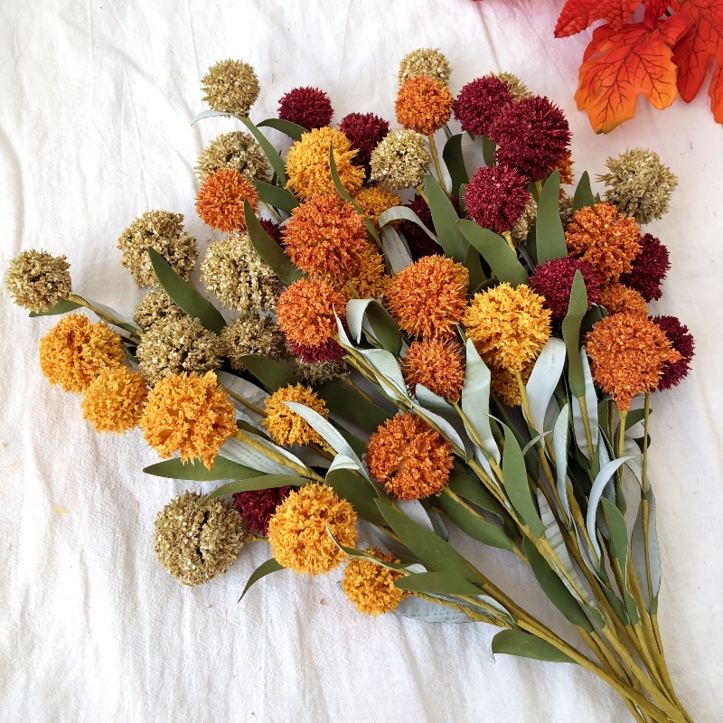 42 センチメートルデイジードライフラワー造花ヘッド家の装飾 - Dried Flower Bulk のレビューと価格