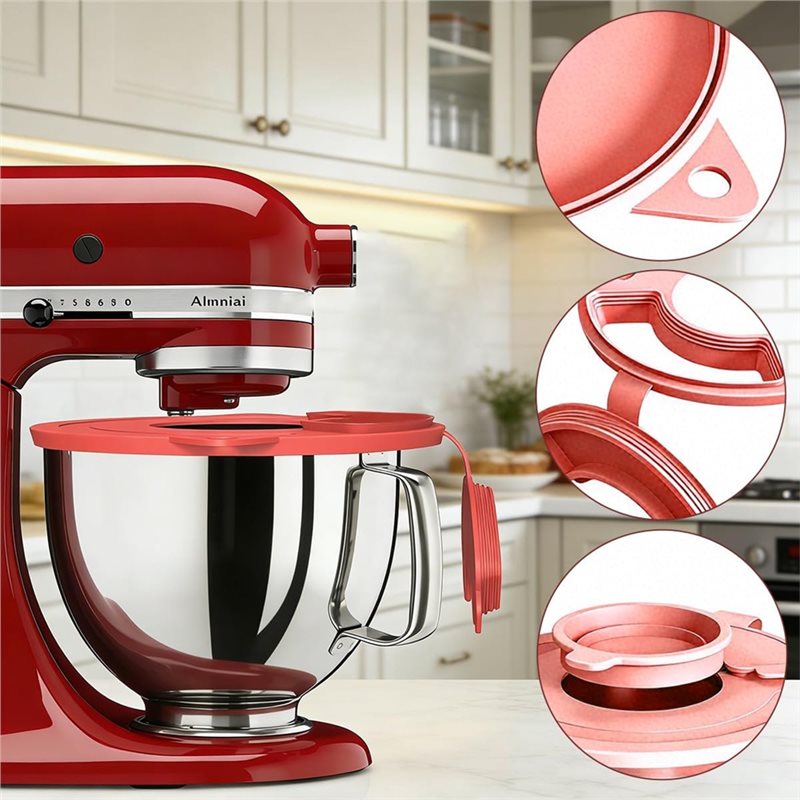 【NECESSITY】キッチンエイド4.5-5クォートティル - Mixing Cup Silicone のレビューと価格