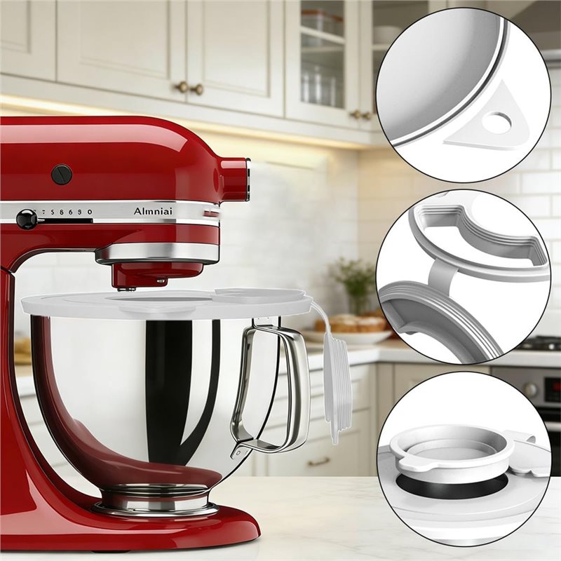 【NECESSITY】キッチンエイド4.5-5クォートティル - Mixing Cup Silicone のレビューと価格