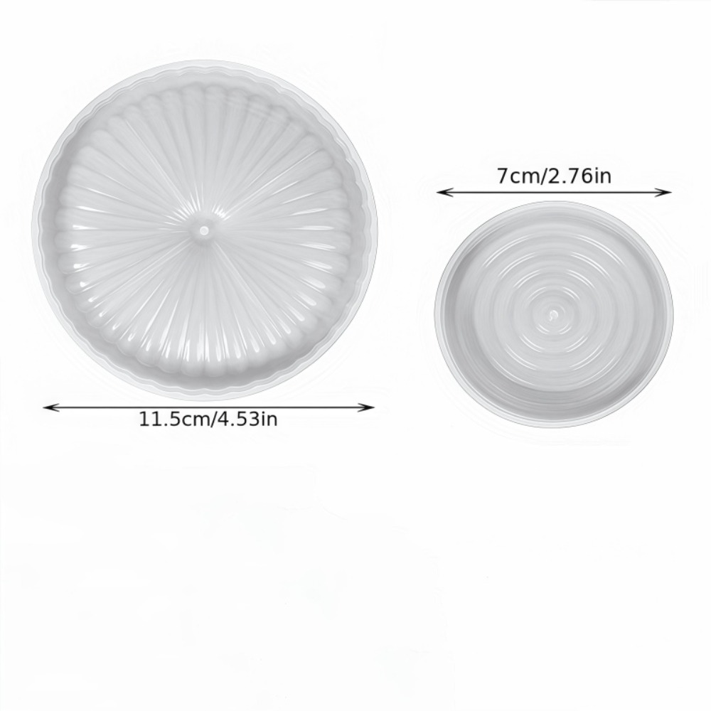 2個入り丸型香炉シリコンモールド挿入プレート石膏棒ブラケット - Coaster Mold Round のレビューと価格