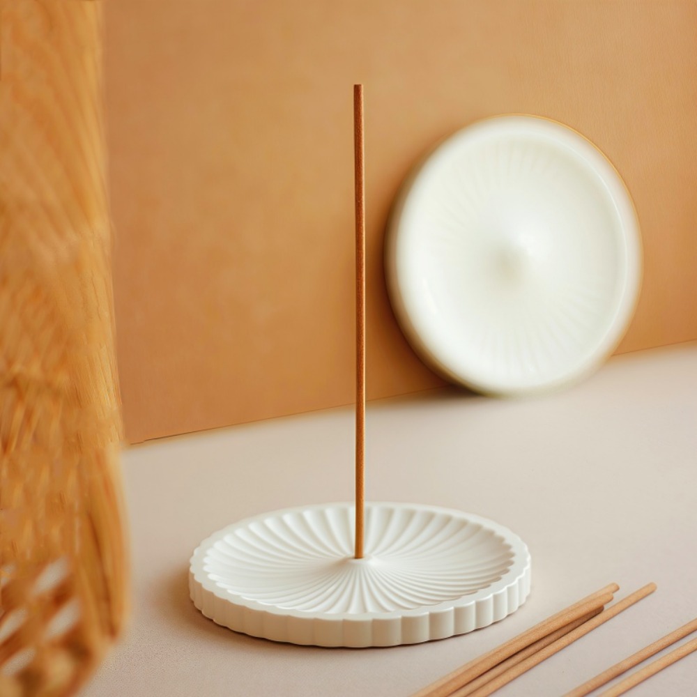 2個入り丸型香炉シリコンモールド挿入プレート石膏棒ブラケット - Coaster Mold Round のレビューと価格
