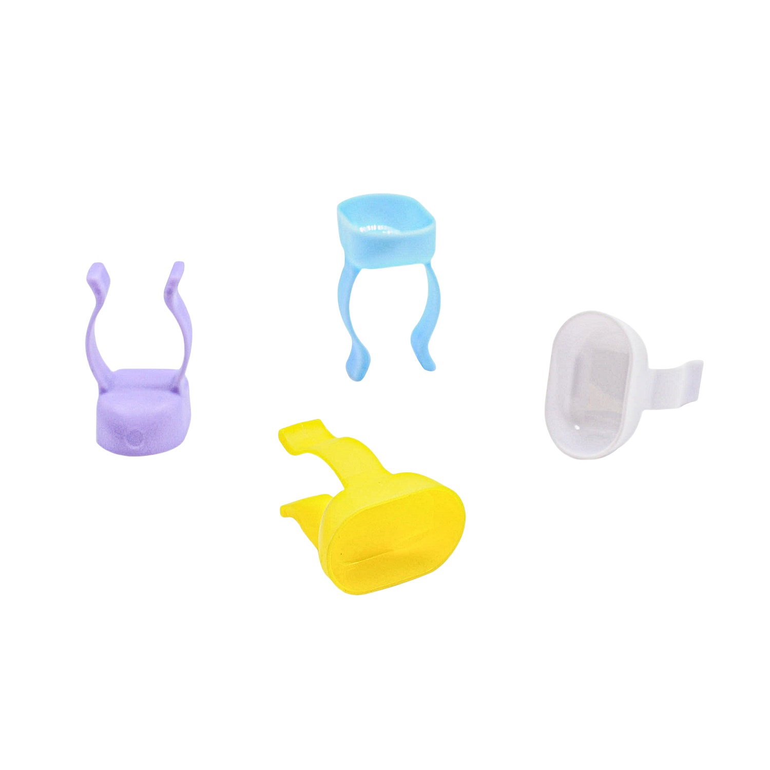 100 個歯科混合指リングボウルカッププラスチックシリコーン - Mixing Cup Silicone のレビューと価格