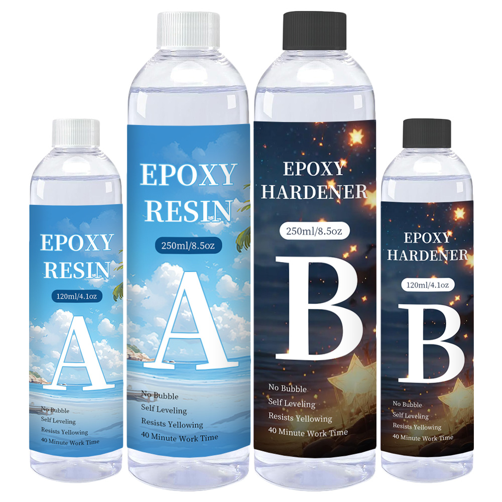 1:1比率高透明エポキシ樹脂AB接着剤キット DIYジュエリ - Epoxy Uv Resin Kit のレビューと価格
